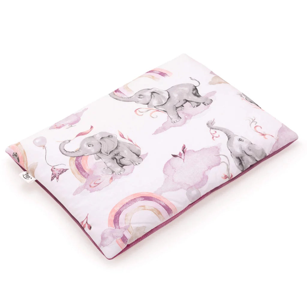 Lapos párna 30×40 - Eledreams Pink - pamut/velvet