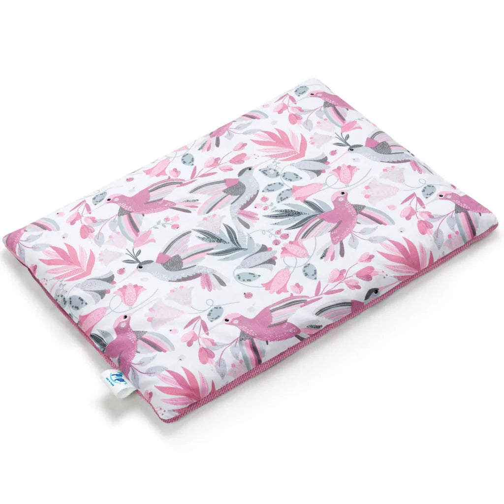 Lapos párna 30×40 - Hummingbird old rosa - pamut/velvet