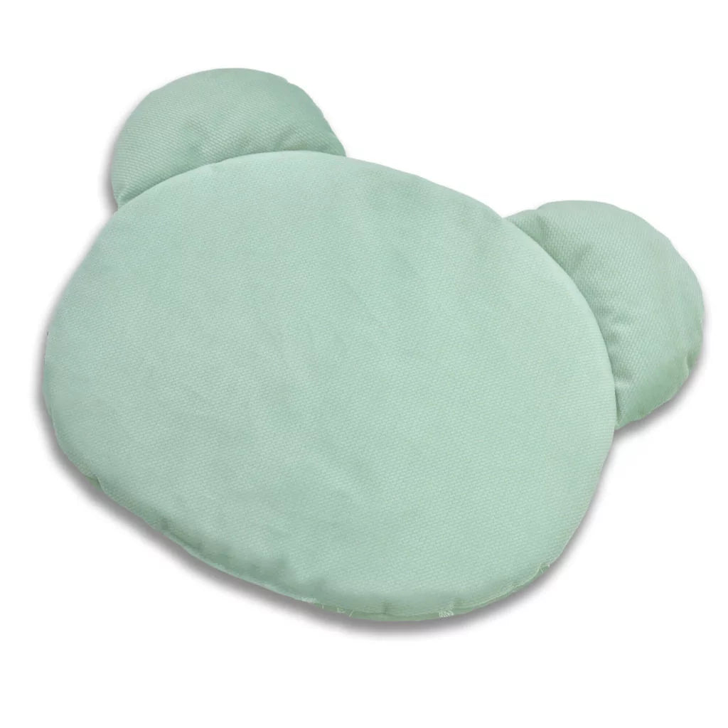 Lapos párna MACI - Green Groove - pamut/velvet