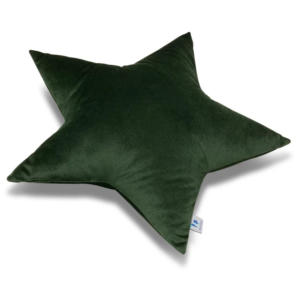 Párna CSILLAG - dark green