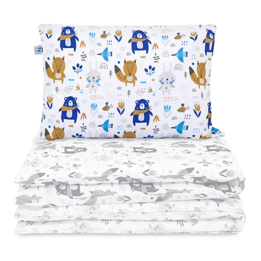 Párnahuzat 60×40 - Blue Bear - pamut