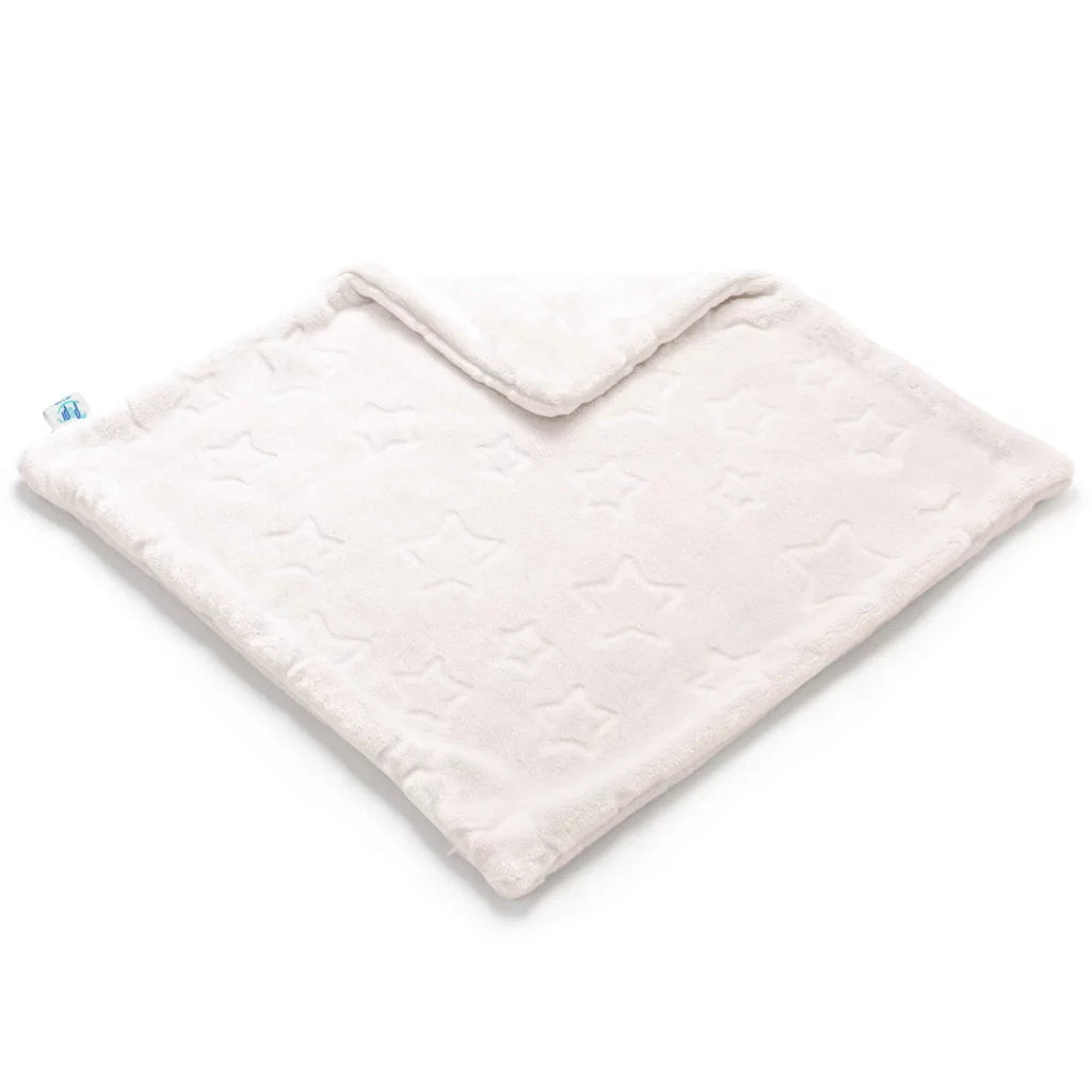 Csillagos párnahuzat 40×40 - cream - plüss