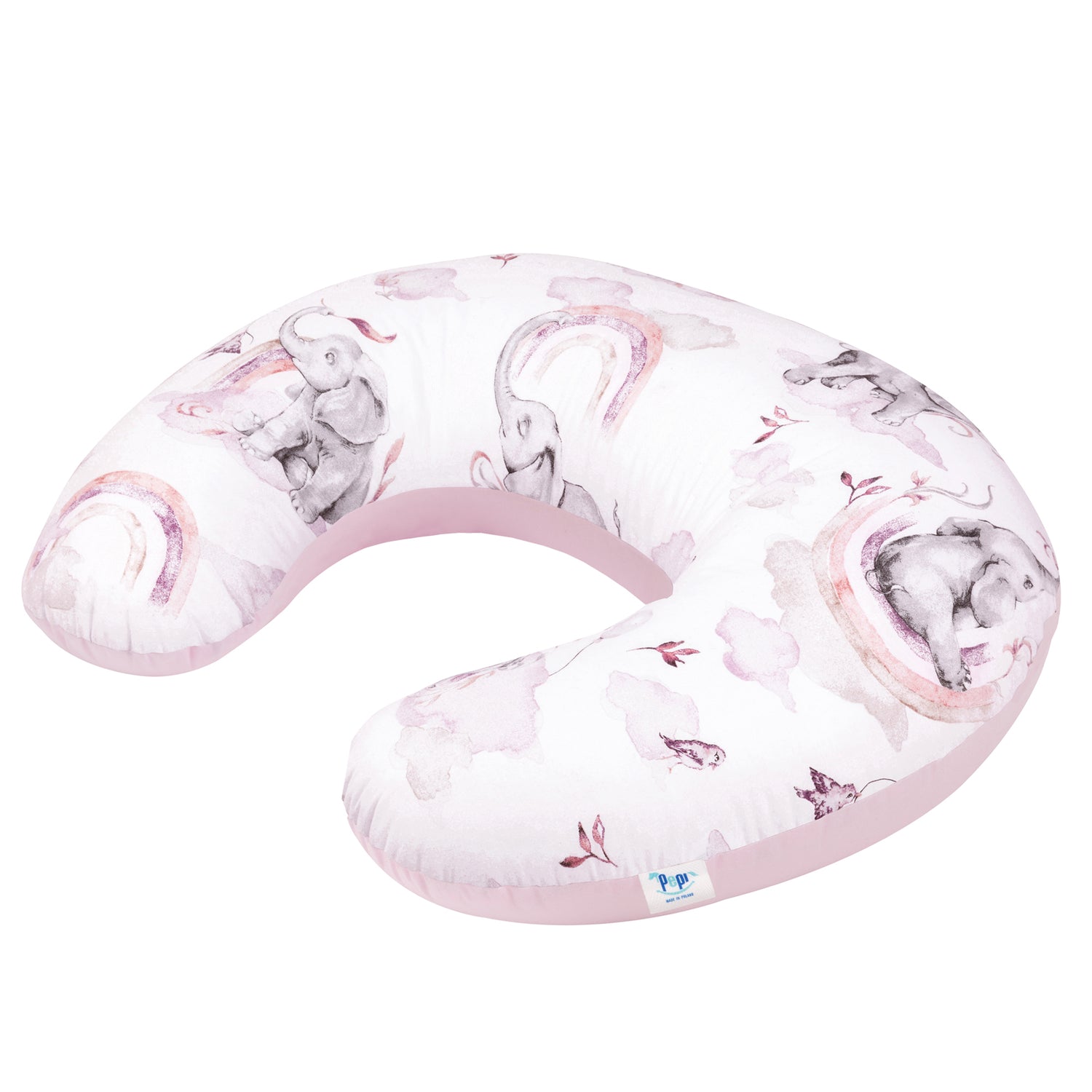 Kifli szoptatós párna - Eledreams Pink - pamut
