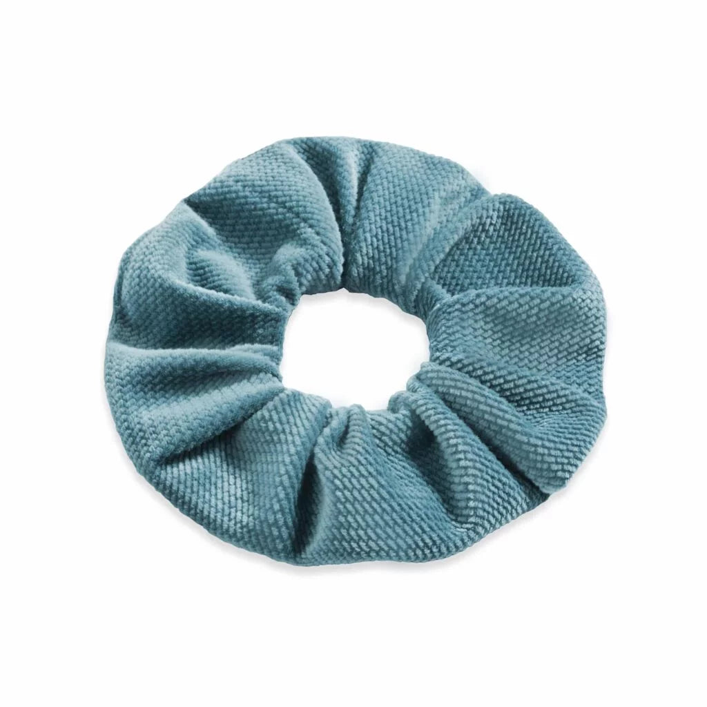 Velvet Scrunchie hajgumi - emerald