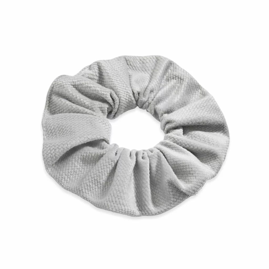Velvet Scrunchie hajgumi - grey