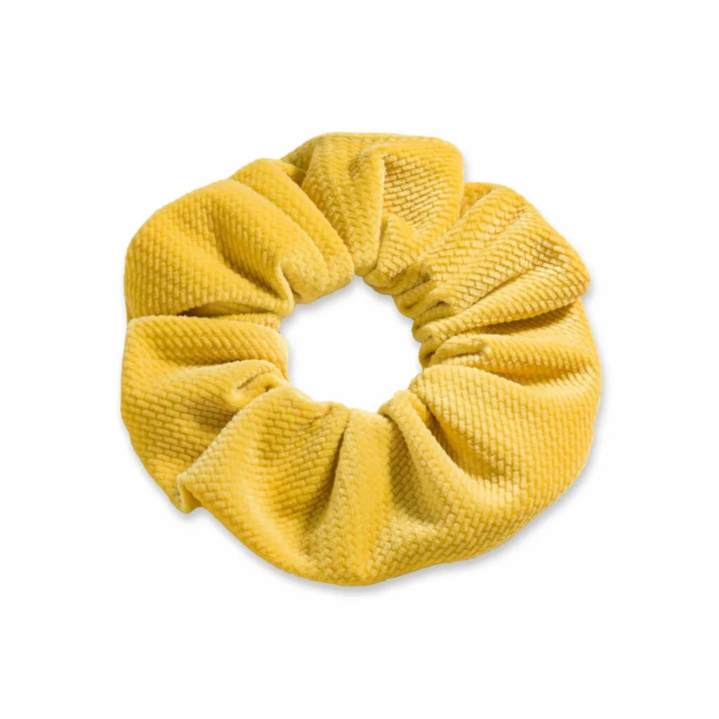 Velvet Scrunchie hajgumi - honey