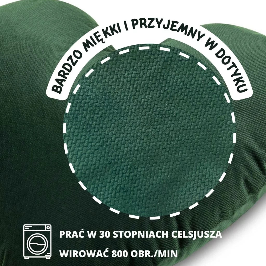 Párna SZÍV - dark green