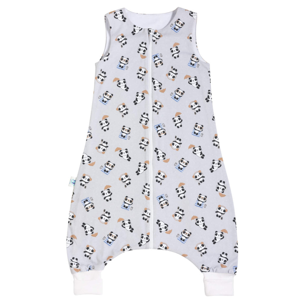 Lábas pamut hálózsák, PandaBoo - Grey