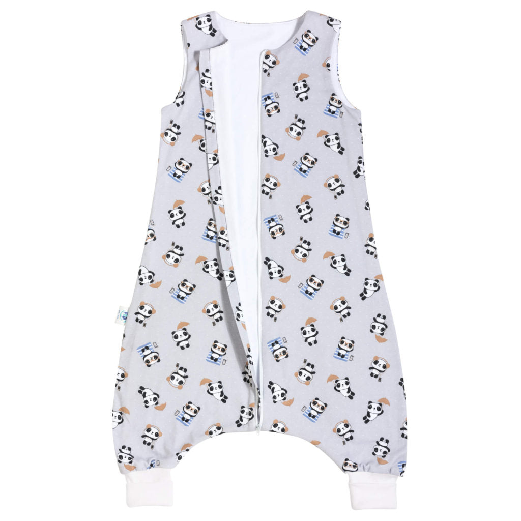 Lábas pamut hálózsák, PandaBoo - Grey