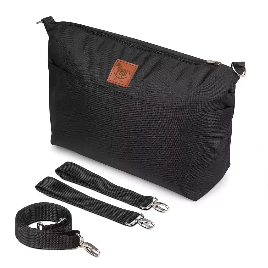 Babakocsi táska vízálló shopper - Black