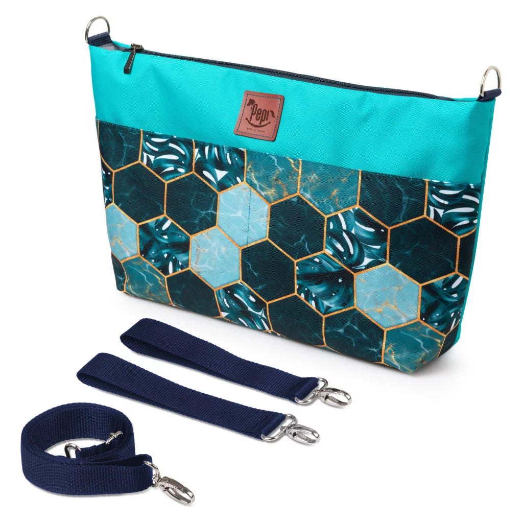 Babakocsi táska vízálló shopper - Nordik Blue