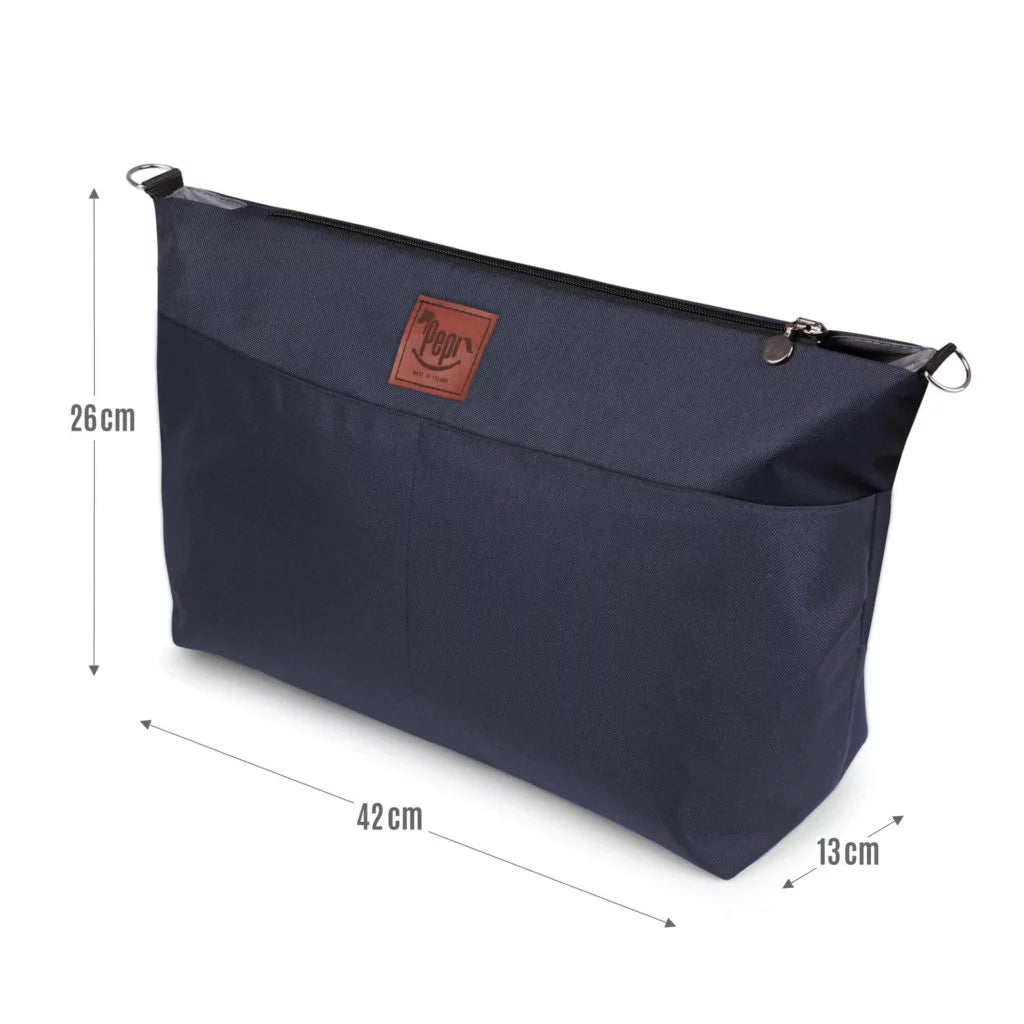 Babakocsi táska vízálló shopper - Blue Navy