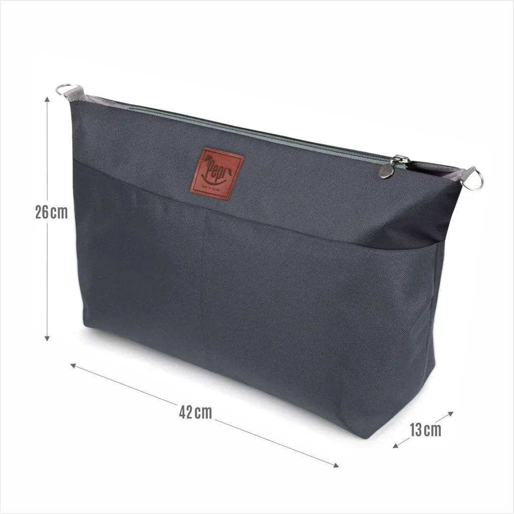Babakocsi táska vízálló shopper - Graphite