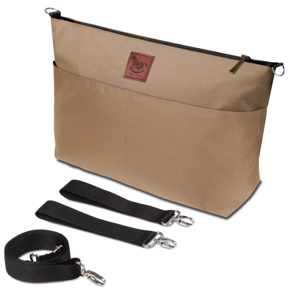 Babakocsi táska vízálló shopper - Mocca