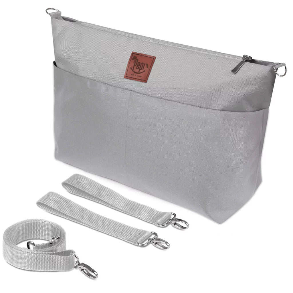 Babakocsi táska vízálló shopper - Silver