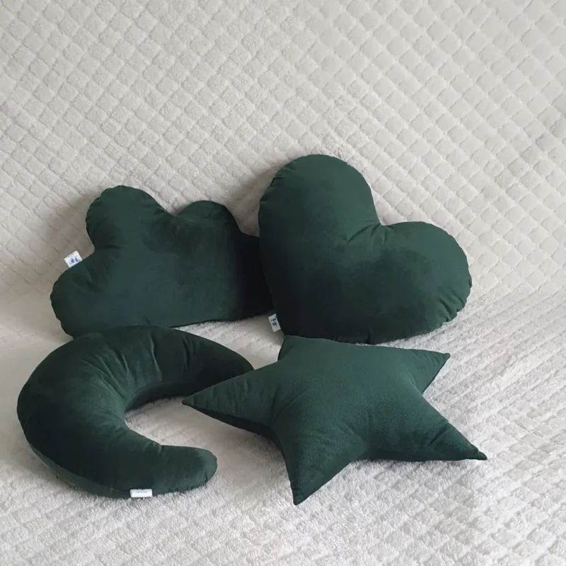 Párna FELHŐ - dark green - Image 2