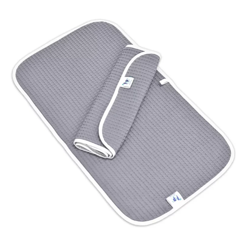 Fürdőszett: kapucnis törölköző és 2 kis törölköző - Safari Grey - Image 3