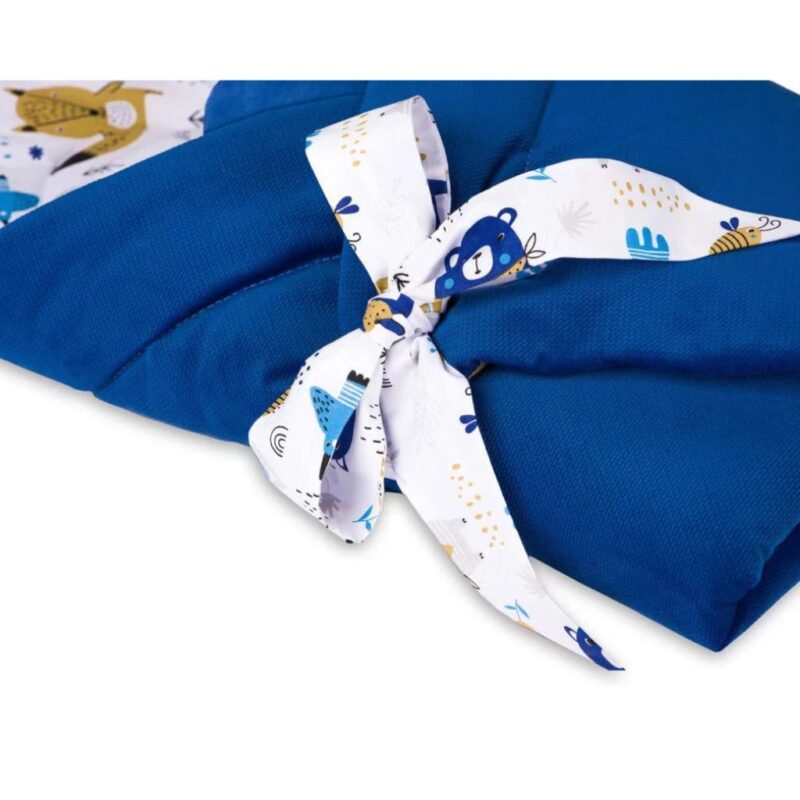 Pólya/takaró - Blue Bear - pamut/velvet - Image 2