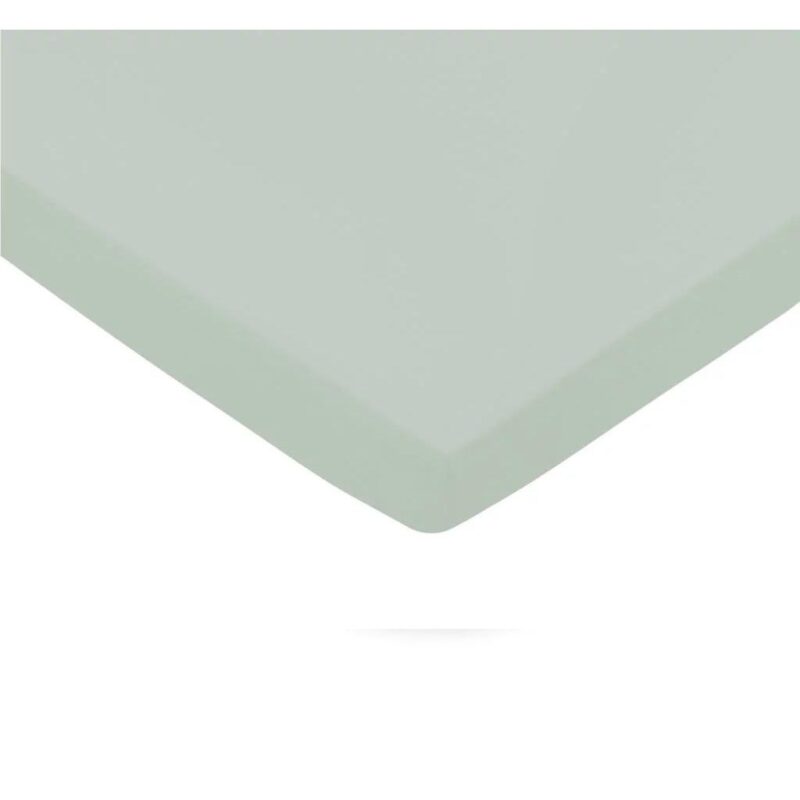Lepedő pamut kiságyba gumis 60x120 - Sage - Image 2