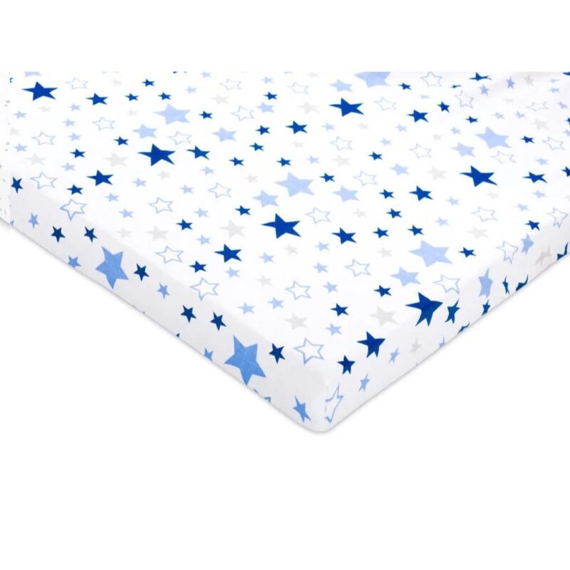 Lepedő pamut kiságyba gumis 60x120 - Milky Way - Image 2