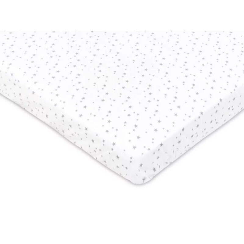 Lepedő pamut kiságyba gumis 60x120 - Grey Galaxy - Image 2