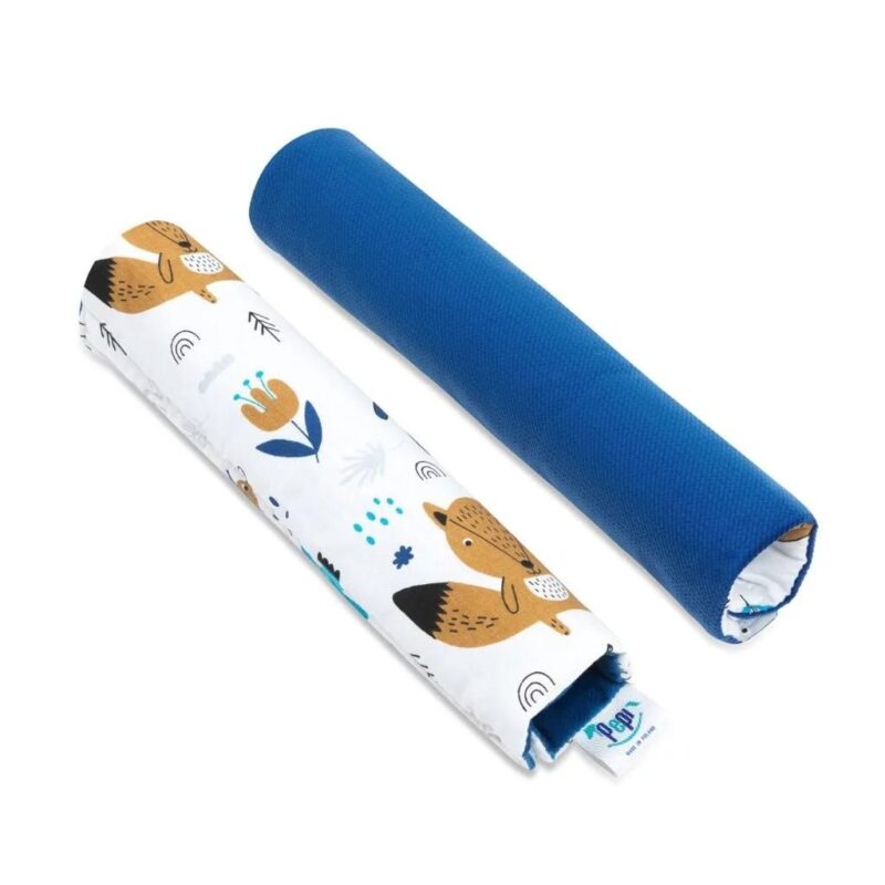 Babakocsi betét 5az1-ben szett - Blue Bear - pamut/velvet - Image 4