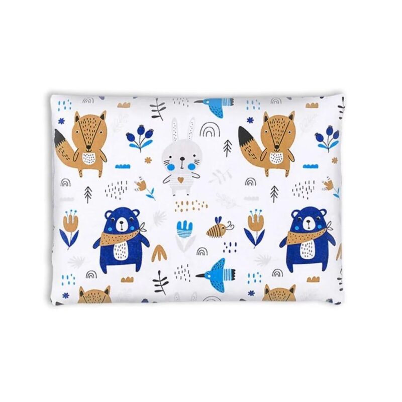 Lapos párna 25×35 - Blue Bear - pamut