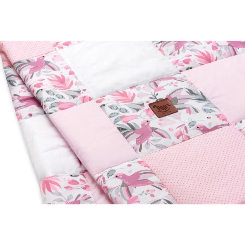 Paplan PATCHWORK 100x140 - Hummingbird - pamut - Image 3