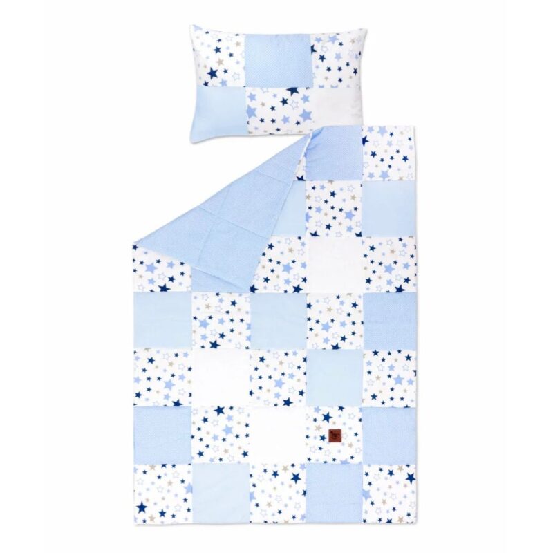 Patchwork paplan 100x140 párnahuzattal 40x60 - Milky Way - pamut - Image 2