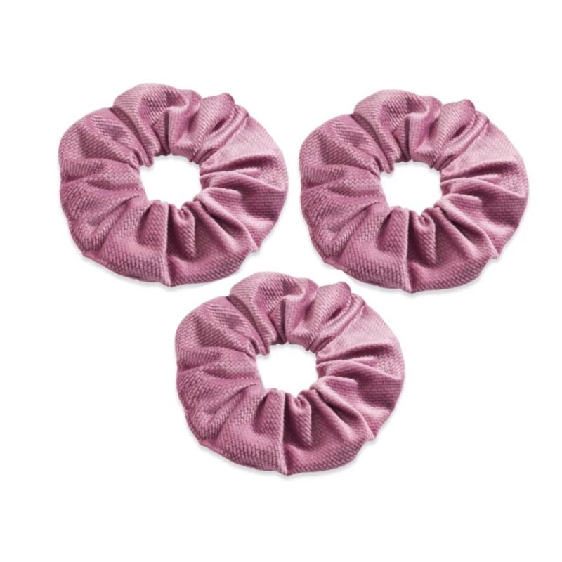 Velvet Scrunchie hajgumi -  old rosa