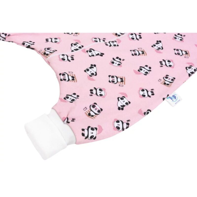 Lábas pamut hálózsák, PandaBoo - Pink - Image 4