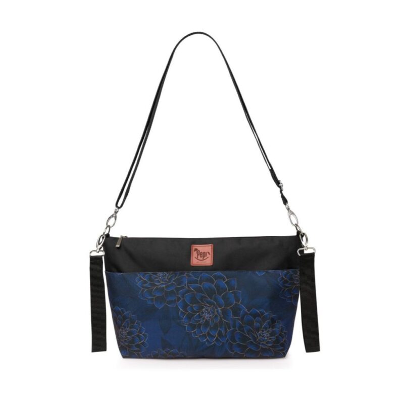 Babakocsi táska vízálló shopper - Peony Black - Image 5
