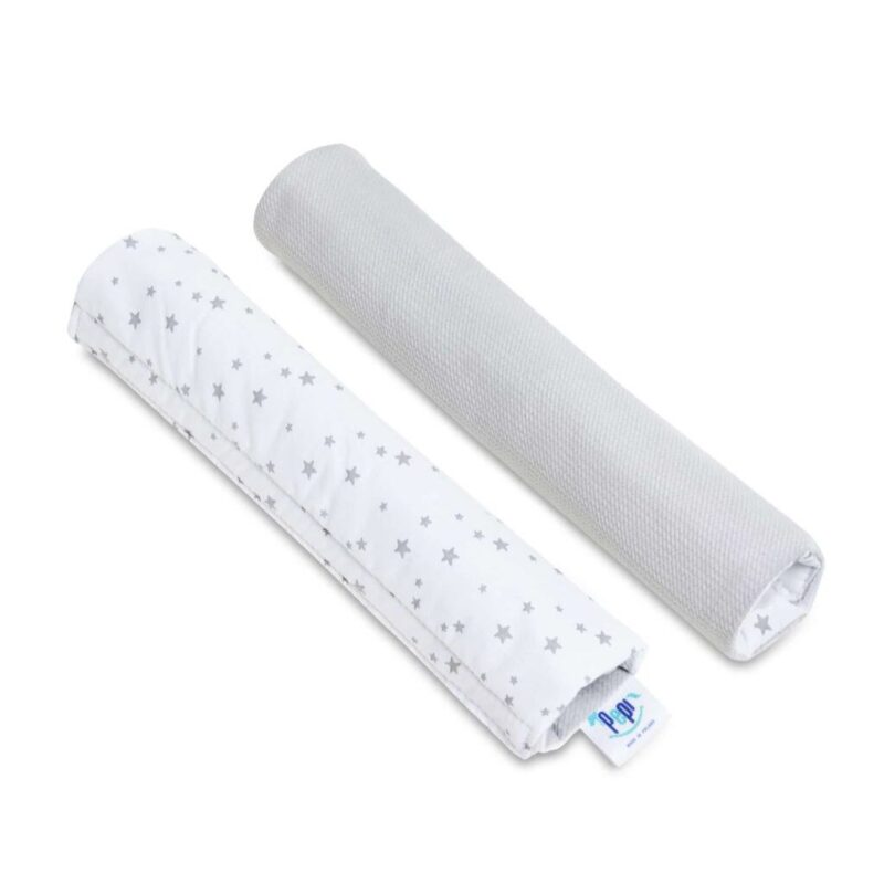 Biztonsági öv védők babakocsihoz - Grey Galaxy - pamut/velvet