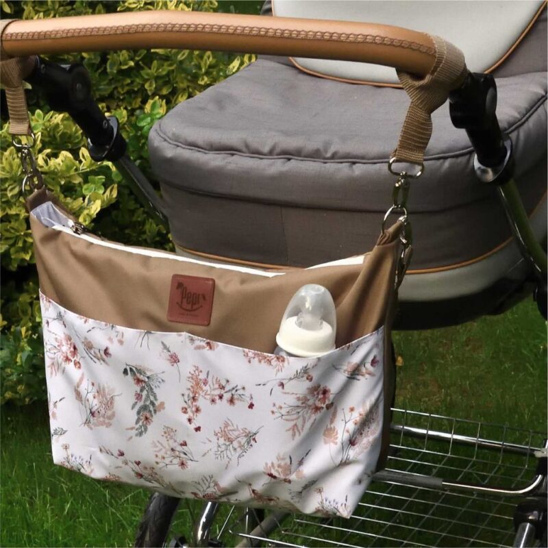 Babakocsi táska vízálló shopper - Boho - Image 7