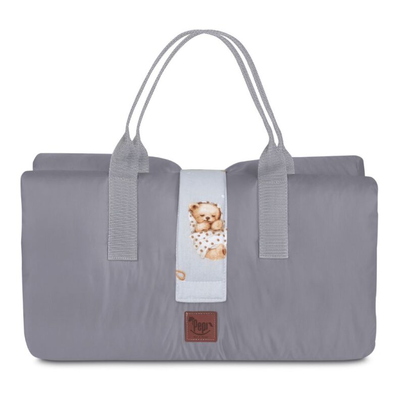 Takaró piknik - Sleeping Teddy Bear grey