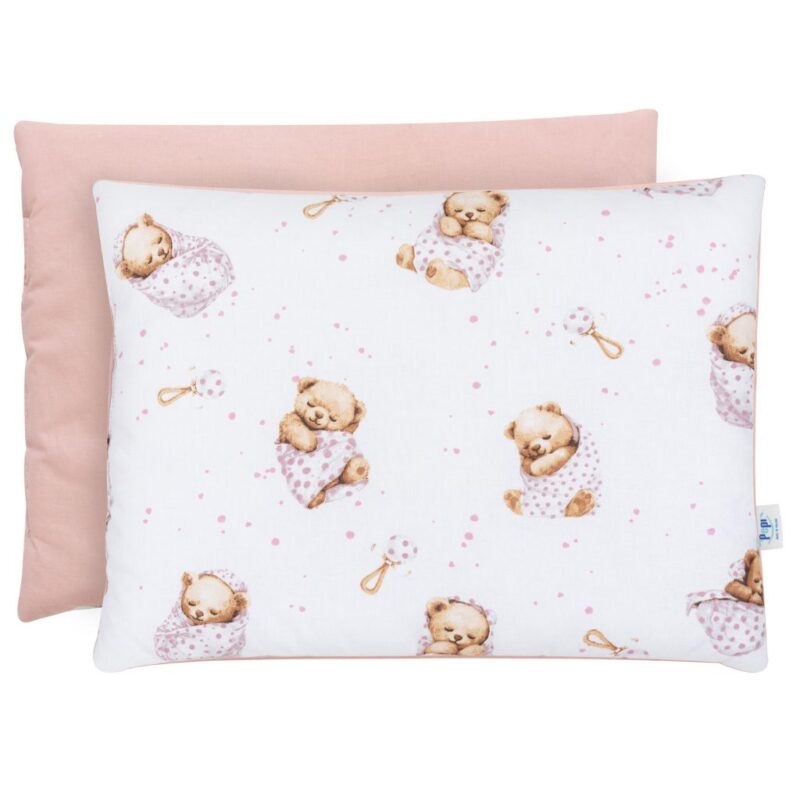 Baba szett 6 az 1-ben - White Sleeping Teddy Bear - pamut - Image 7