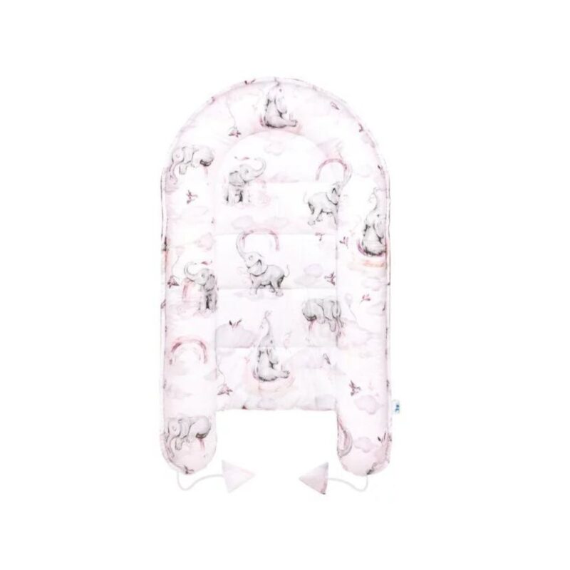 Baba szett 5 az 1-ben - Eledreams Pink - pamut/velvet - Image 6