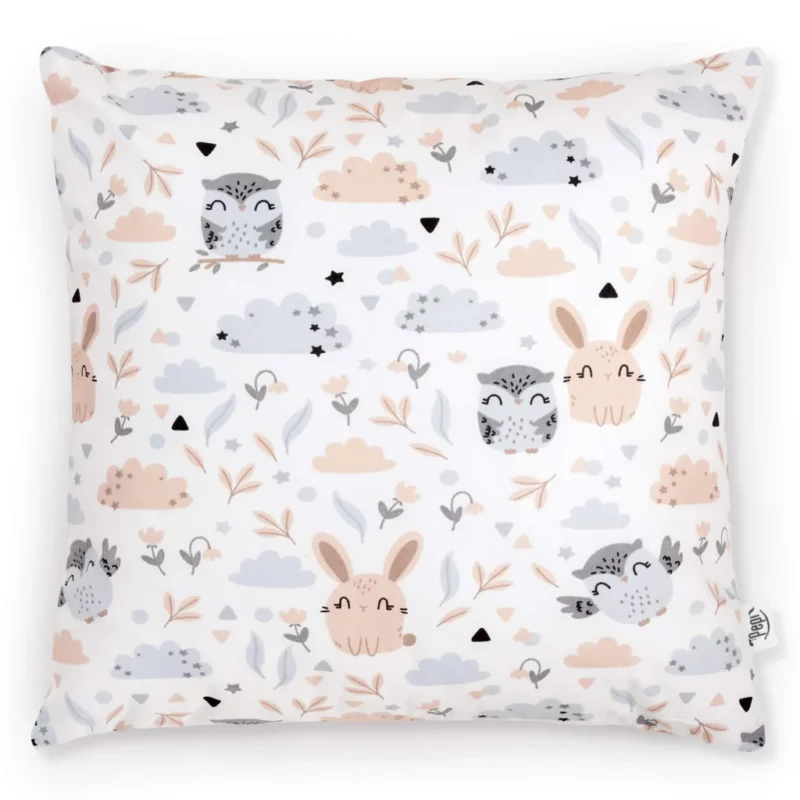 Párnahuzat 40×40 - Foret Friends - pamut