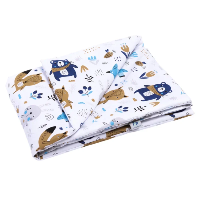 Paplan 55×75 - Blue Bear - pamut