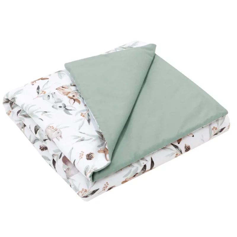 Paplan 100x135 - Green Groove Sage - pamut