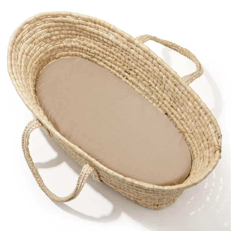 Lepedő mózeskosárba gumis - Cappucino - Image 2