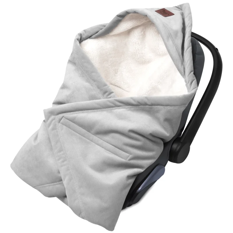 Autósülés-pólya Royal Comfort - silver - velvet