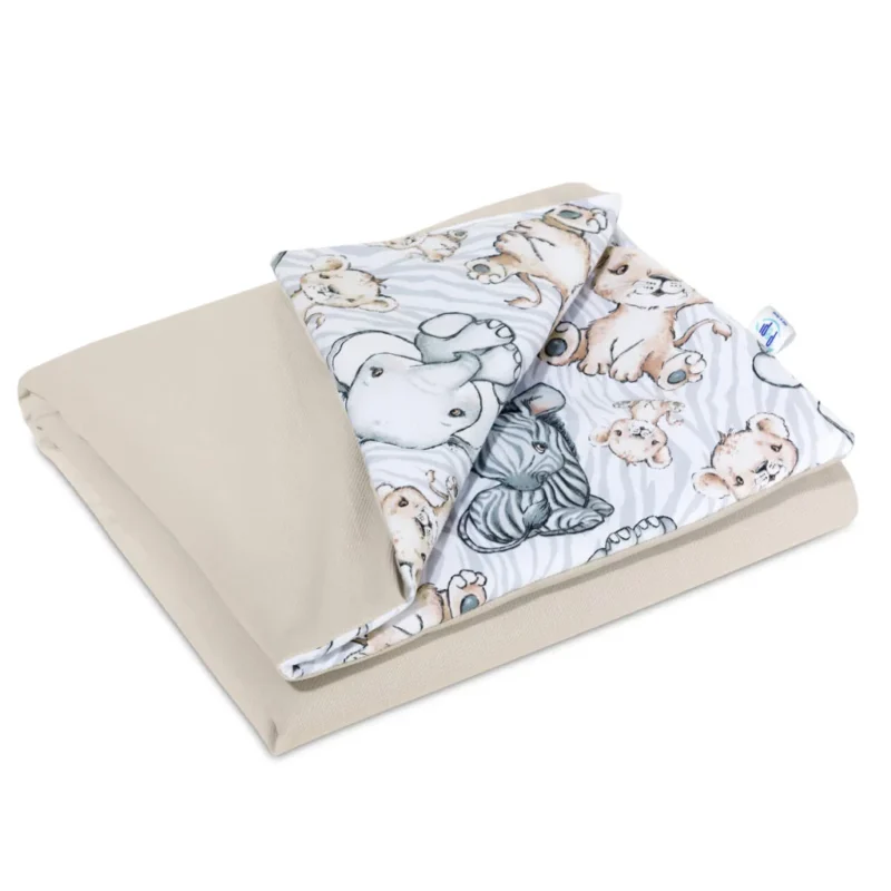 Paplan 55×75 - Safari cappucino - pamut/velvet