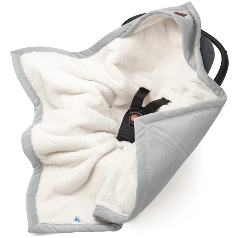 Autósülés-pólya Royal Comfort - silver - velvet - Image 2