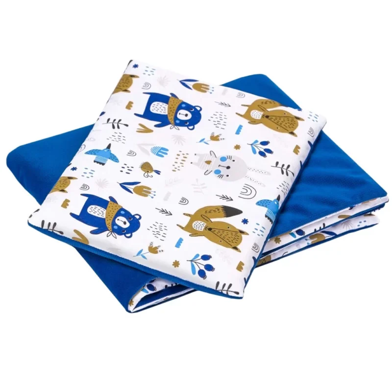 Baba szett 6 az 1-ben - Blue Bear - pamut/velvet - Image 3