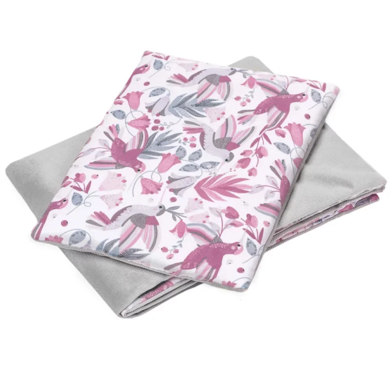 Baba szett 6 az 1-ben - Hummingbird grey - pamut/velvet - Image 3