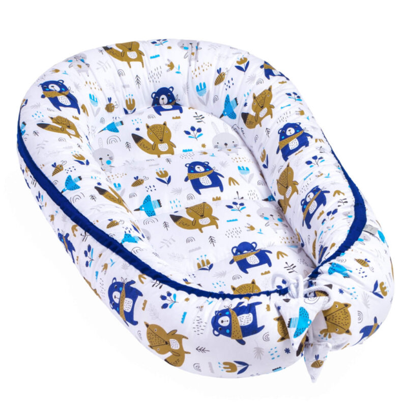 Babafészek - Blue Bear - pamut