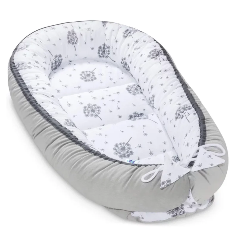 Baba szett 5 az 1-ben - Summer Wind grey - pamut/velvet - Image 2
