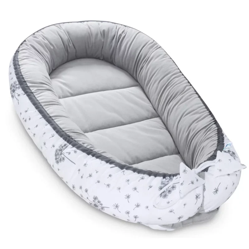 Baba szett 5 az 1-ben - Summer Wind grey - pamut/velvet - Image 3