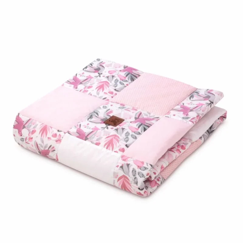 Paplan PATCHWORK 100x140 - Hummingbird - pamut